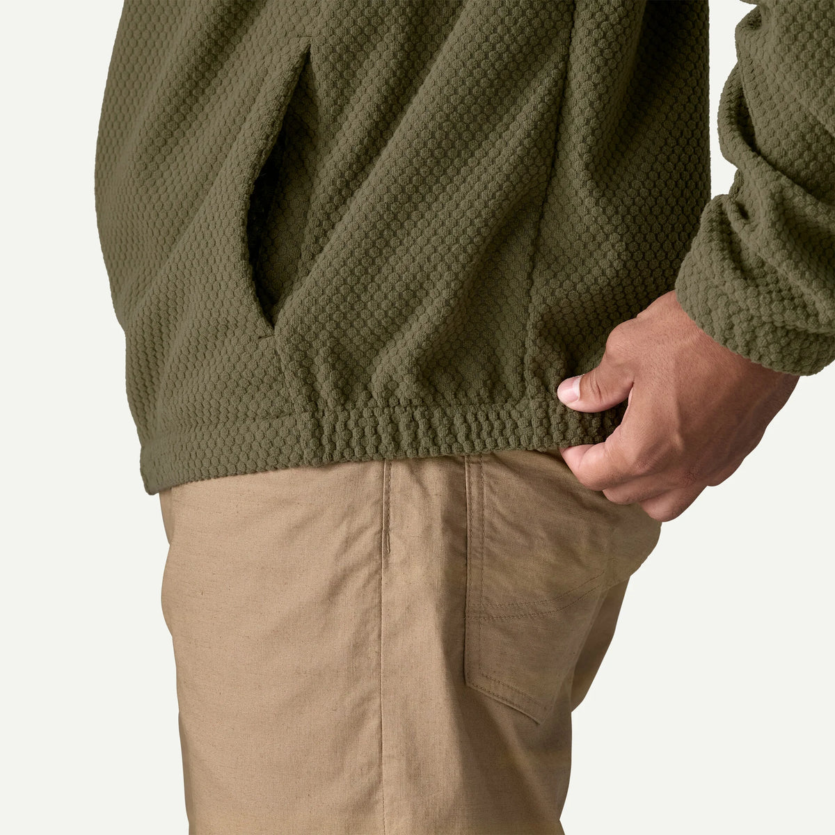 M's Textured Fleece Hoody