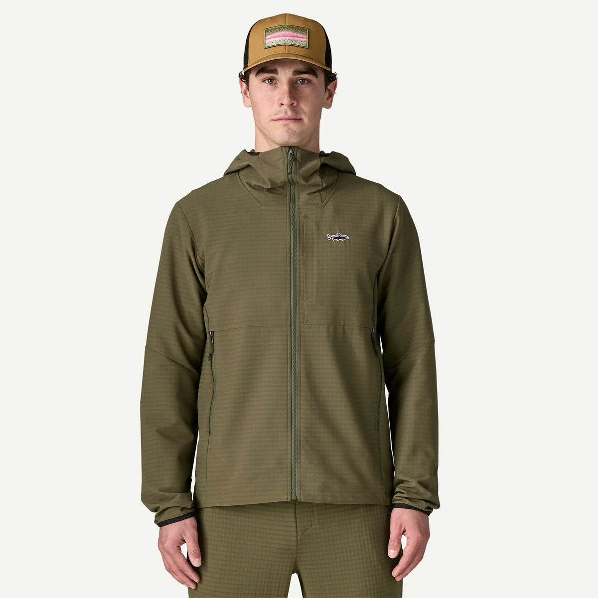 M's R1® TechFace Fitz Roy Trout Hoody